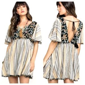 Free People  mini tunic dress NWT